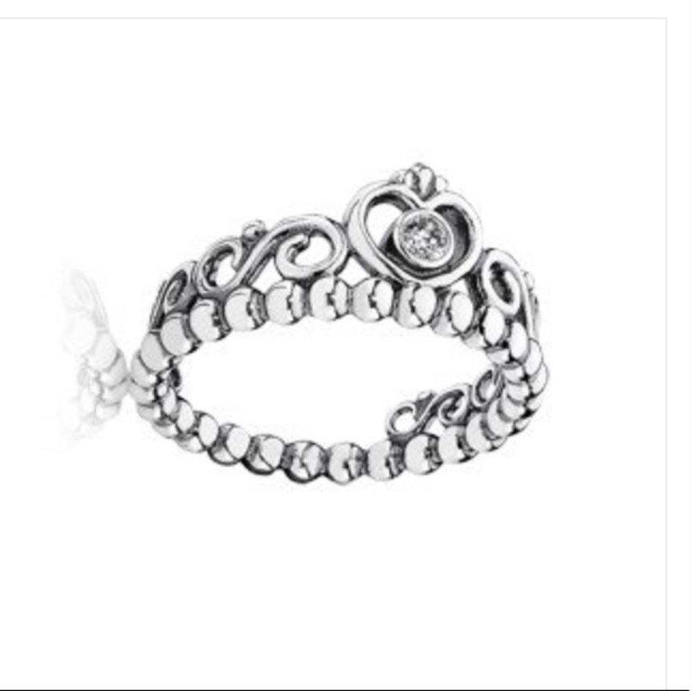 Silver Pandora Princess Ring